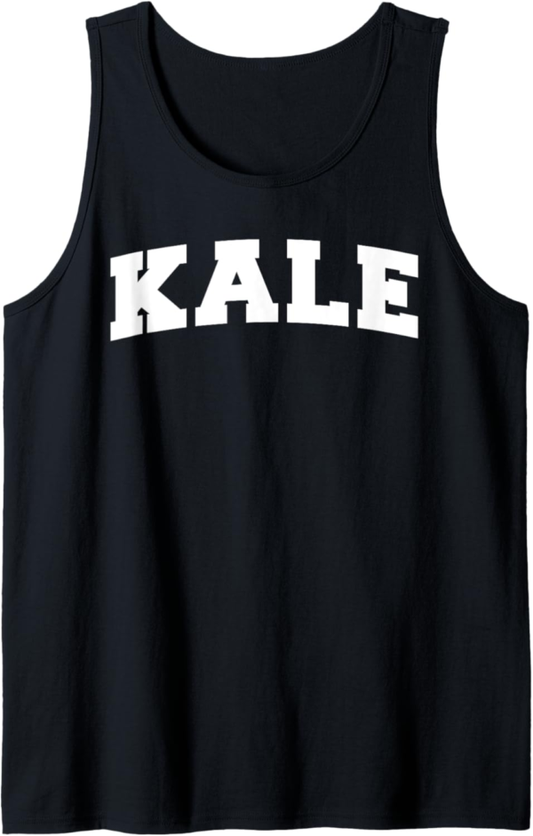 Kale University funny Vegan Tank Top - Image 2